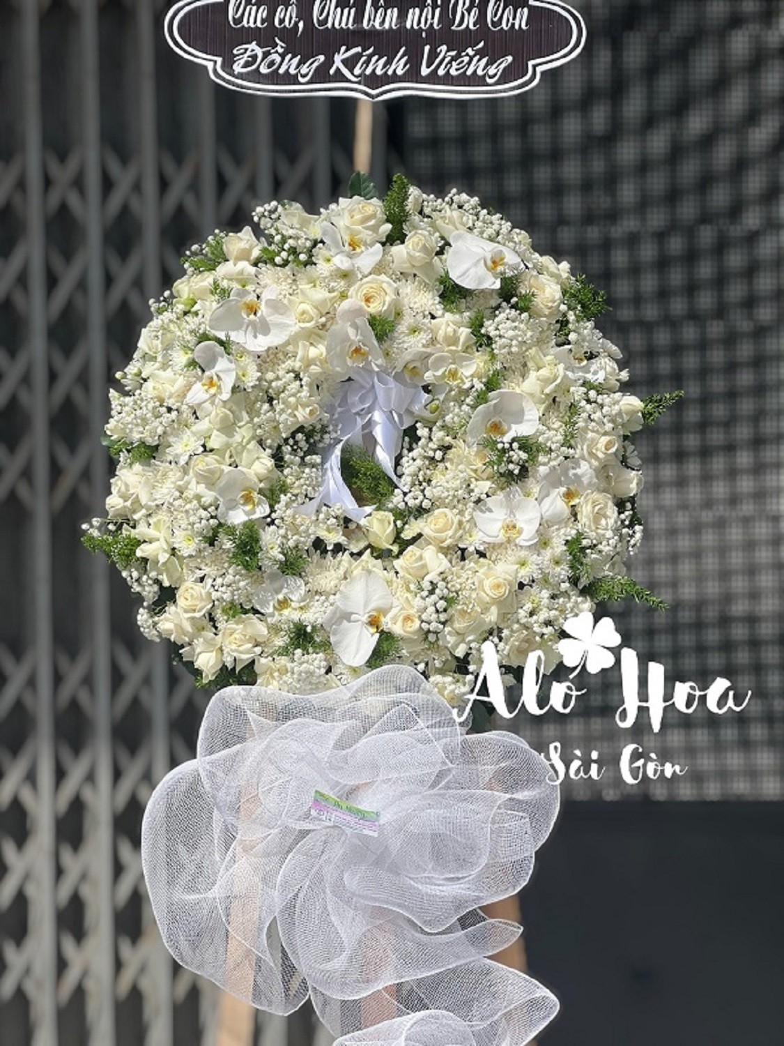 Kệ Hoa Viếng Kính Trọng